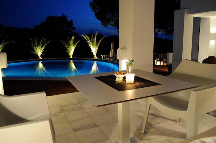 Hotel Village Cala Vadella  Bagian luar foto