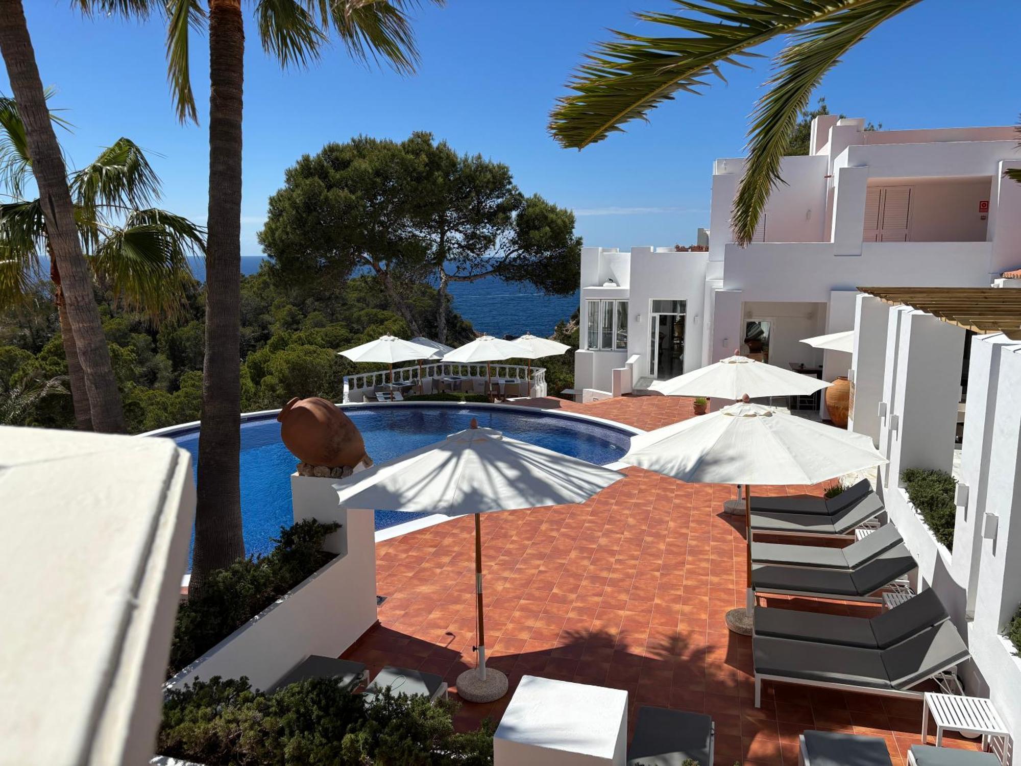 Hotel Village Cala Vadella  Bagian luar foto